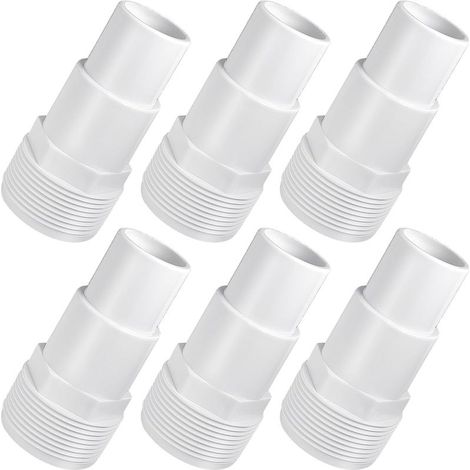 Adaptateur de tuyau combiné SPX1091Z4 - Connecteur de tuyau de pompe de piscine universel 1 1/4"-1 1/2" pour filtre de la série professionnelle S140T. S144T (6 pièces) (1/5)