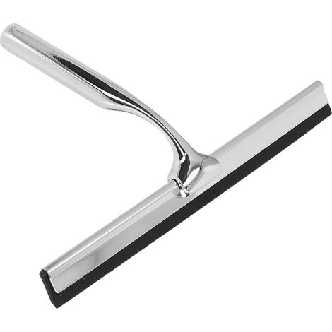 Raclette à vitre de bureau, raclette à lame d'eau, raclette en acier inoxydable pour douche et verre, usage domestique (1/5)