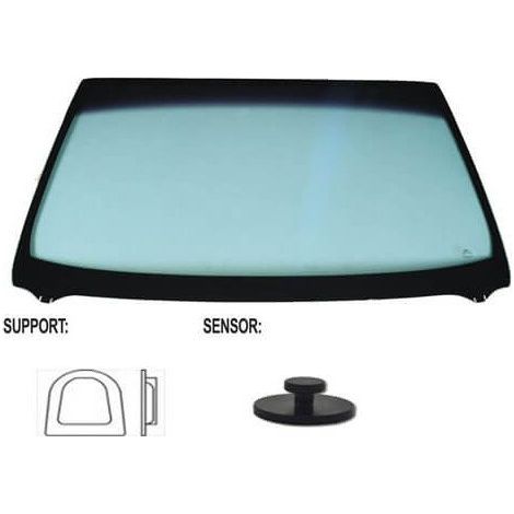 Pare-brise athermique teinté vert pour capteurs support rétroviseur modifié Opel Astra J phase 2 2012-2015