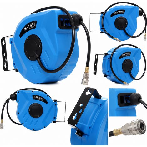 Tubo pneumatico retrattile automatico da 20 m Kraft&Dele (1/5)