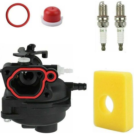 Carburateur pour tondeuse à gazon 593261 595656 591979 799583 de rechange pour Briggs and Stratton Parts 300E 450E 500E 550E 575E 600E Series Carburateur pour tondeuse à gazon (1/5)