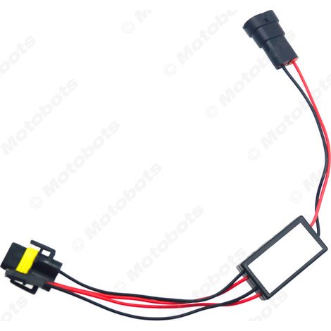 Automotive LED/HID headlight adapter harness, vehicle-mounted H11 dual control wiring harness, high beam cycle switch headlight harness (1/4)
