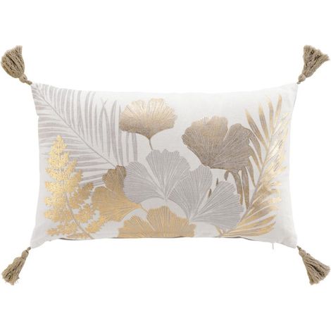 Coussin Déco Imprimé "Melisse" 30x50cm Multicolore (1/5)
