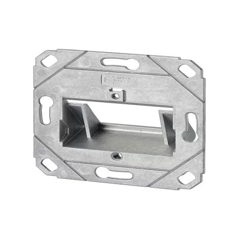 Metz Connect Keystone Anschlussdose UP0 2 Port unbestückt 130B20D21200KE (1/2)