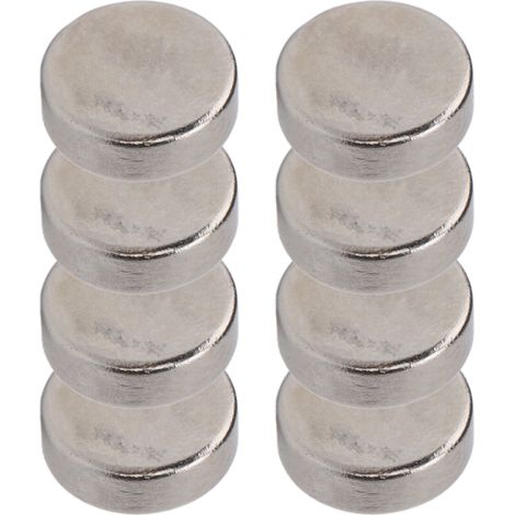 100 aimants en néodyme à vendre, aimants puissants pour l'artisanat, la science, le bricolage et les aimants de réfrigérateur, aimants ronds, adaptés à de multiples usages, 62 mm. (1/5)