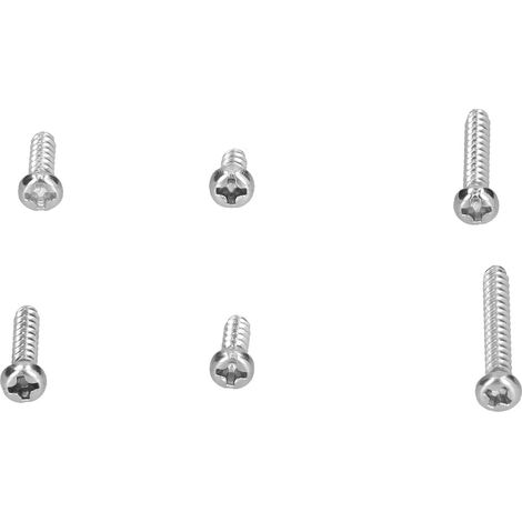Kit de 300 vis M3 assorties, en acier inoxydable 304, à tête cruciforme et extrémité plate, autotaraudeuses. (1/5)
