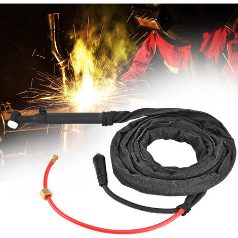 Torche TIG WP26V à levage manuel, câble de 4 mètres, pistolet de soudage refroidi par air SR 26V 200A, prise UE (1/5)