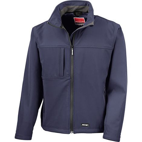 Veste Softshell Homme Bleu marine, Imperméable taille XXL ( Prix pour 1 )
