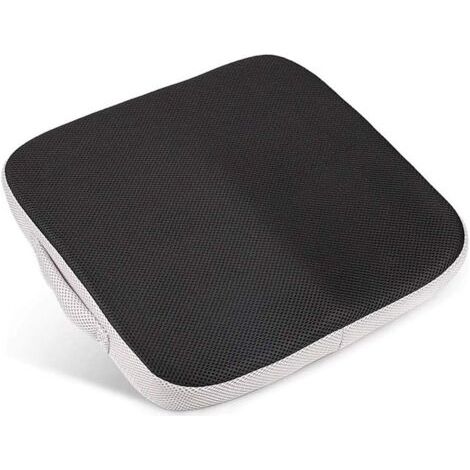 Coussin en Mousse à Mémoire Grand Coussin de Chaise en Mousse Visco-élastique avec poignée de Transport Idéal pour Chaise de Bureau et Fauteuil Roulant (1/5)