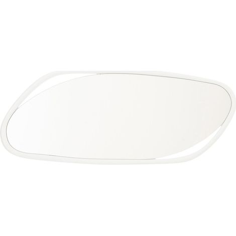 Miroir Mural Irrégulier "Dewey" 120cm Blanc (1/4)