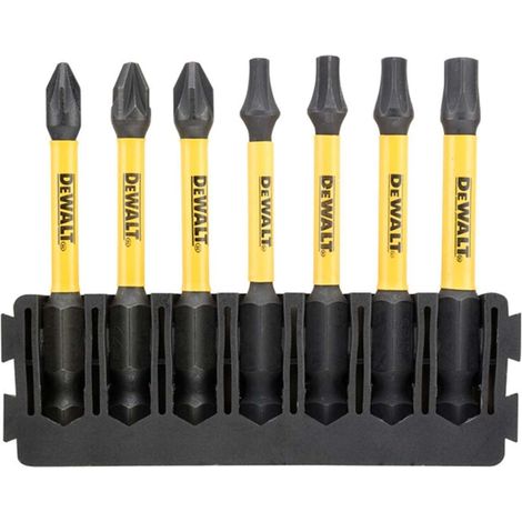 Jeu d'accessoires de tournevis DeWalt DT70823-QZ 7 unités