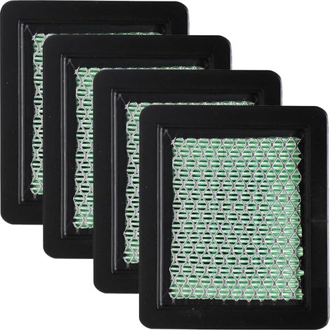 17211-ZL8-023 Filtro de aire GCV160 GCV190 GC135 GC160  GCV190 GX100 GXV57 GCV160LA GCV190A GCV190LA para motor de cortacésped Husqvarna 7021p 5521rs HU700F (4 piezas) (1/5)