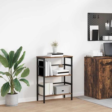Bücherregal Geräucherte Eiche 60 x 29,5 x 81 cm Holzwerkstoff