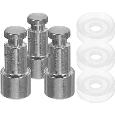 Lot de 3 soupapes à flotteur de positionnement pour autocuiseur électrique - Pièces détachées pour soupapes d'autocuiseur (1/3)