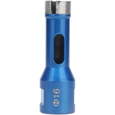 Sierra de corona para mármol de 16 mm, perforación rápida, gran capacidad de corte, herramientas de corte (1/5)