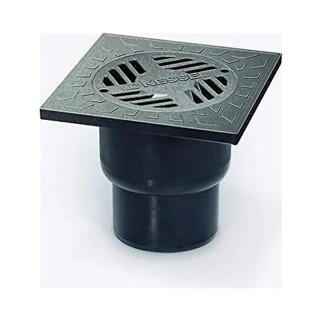 Kessel 37287S sifón negro dimensiones 19,4 cm