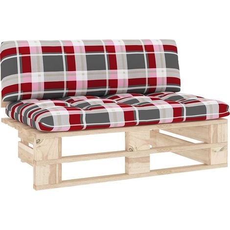 Maison Exclusive - Outdoor-Mittelsofa Paletten Imprägniertes Kief (1/5)