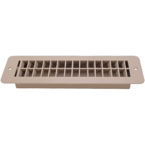 Registre de sol pour camping-car, levier d'alimentation en Air à réglage facile, grille de couvercle de ventilation en plastique haute résistance pour Ventilation de camping-car (1/5)
