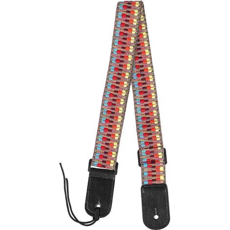 Sangle de guitare réglable colorée pour ukulélé, accessoires de rechange-70X4CM-Colorful