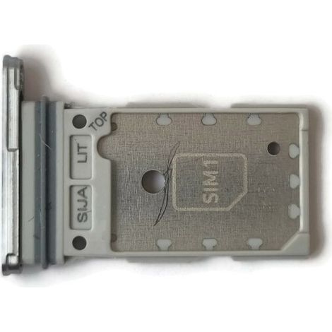 SIM-Kartenfach für Samsung Galaxy S22 / S22 Plus, silber (1/3)