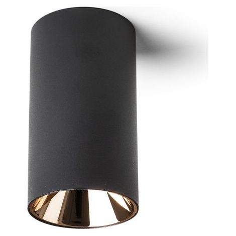 Faretto CANTO da soffitto colore nero 230V LED GU10 8W anello decorativo colori a scelta