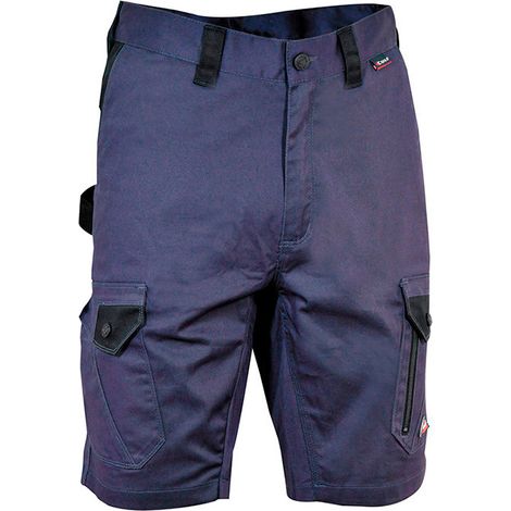 Bermuda Cofra Kediri blu marine cotone poliestere elastan (1/3)