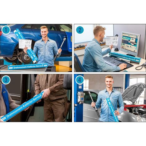 Coffret de service d'entretien des clés dynamométriques SP-30 HAZET (1/4)