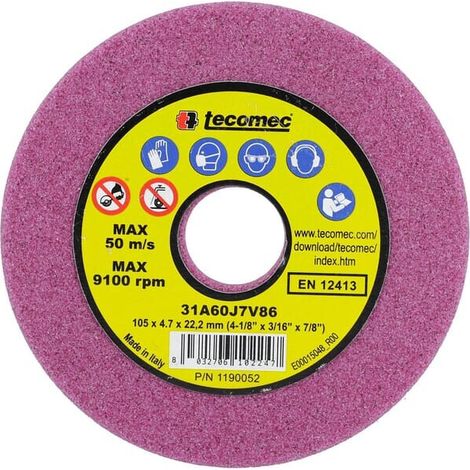 Meule d'affûtage 105x4,7x22mm UNIVERSEL FGP015146