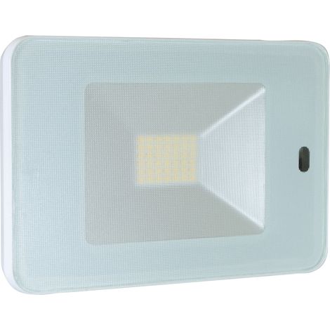 Tibelec – Projecteur à détecteur de mouvement 32W – 2800 lumens – IP65 étanche – 4000K lumière blanche – Étrier orientable – Télécommande incluse