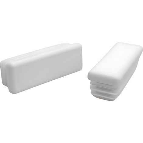 Tappo interno per profilo, palo, tetto 80x20, 20 pezzi, bianco (1/5)