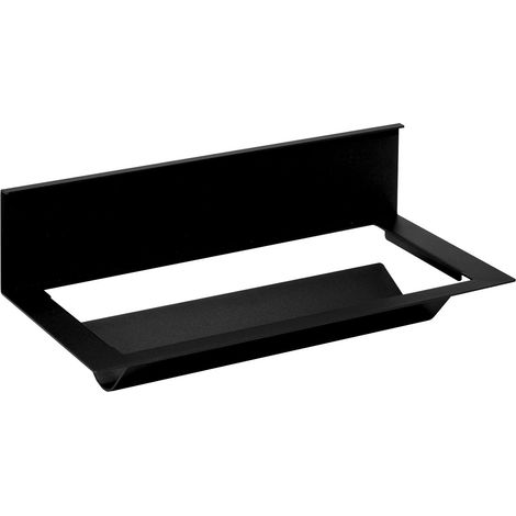 Kesseböhmer LINERO MosaiQ Papierrollenhalter unten schwarz (350 x 155 x 120 mm) von SOTECH