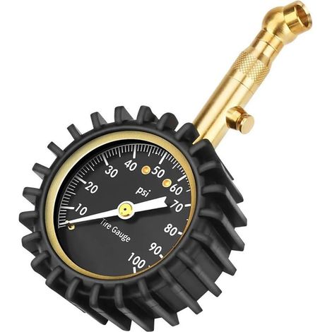 Pneu Jauge Pression Pneus Voiture 0-100 PSI Jauge Pneu (1/5)