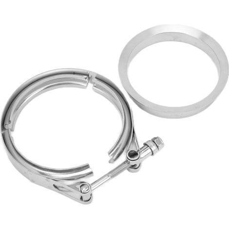 Bride de fixation pour downpipe 4 pouces, collier en acier inoxydable, remplacement pour turbos S400 S480 S463 S467 SXE SX, logement T4, lot de 4 (1/5)