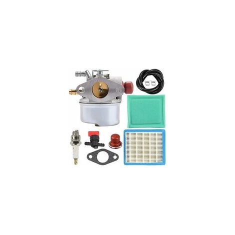 Kit Carburateur - Pour Moteurs Tecumseh OHH45 OHH50 OHH55 OHH60 OHH65 - Compatible OH195XA OH195EA - Avec Filtre À Air Bougie Et Joint - 1 Pièce (1/5)