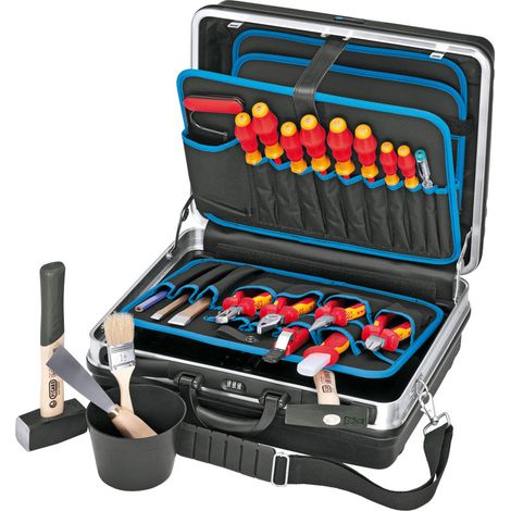 KNIPEX VDE Werkzeugkoffer Elektro Standard Lehrlingskoffer 002105HLS (1/6)