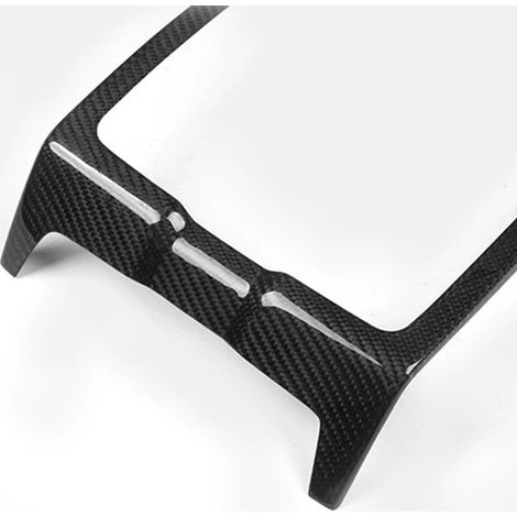 Carbon fiber reading lamp trim frame for Porsche Panamera, Cayenne and Macan (1/5)