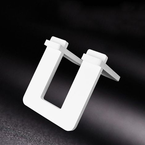 Support de stationnement pour vélo enfant 10-12 pouces, support de sol pour vélo simple, blanc (1/5)