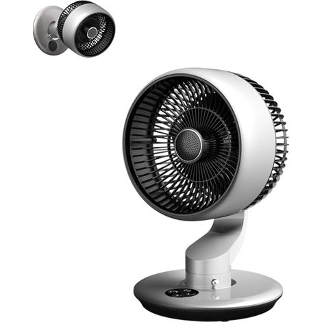 Ventilateur de bureau – Petit ventilateur de bureau USB – Ventilateur mural à ventouse amélioré – Longue durée de vie – Fonctionnement silencieux – Convient à la maison, au bureau - blanc (1/5)