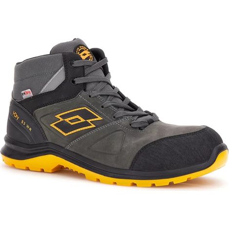 Lotto HIT 250 MID S3 SRC WR HDry Hohe Sicherheitsschuhe - 41 EU - Grau
