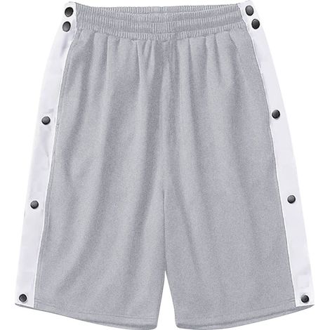 Tear Away Shorts for Men Post Surgery Adaptive Clothing Wide Leg Snap Loose Fit Shorts (1/5)