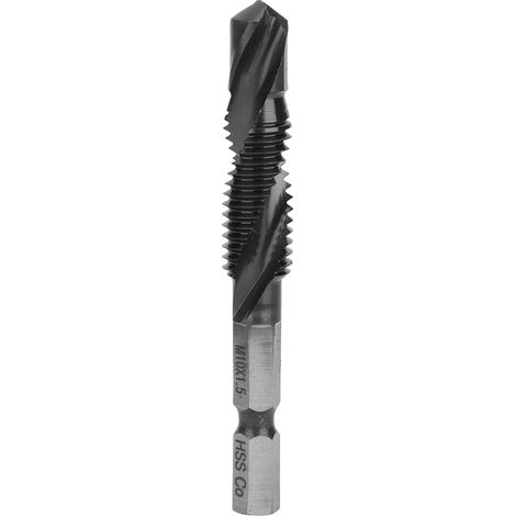 Tournevis taraudeur multifonction avec mèches M10 x 1.5 revêtues TIAIN pour perçage et filetage (1/5)