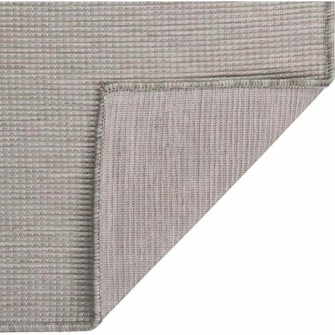 Maison Exclusive - Outdoor-Teppich Flachgewebe 200x280 cm Hellgra (1/5)