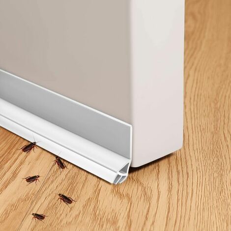 Türdichtungsstreifen, weicher Wärme- und Schalldämmstreifen, selbstklebender Türdichtungsstreifen, 93 cm Dichtungsstreifen (1/5)