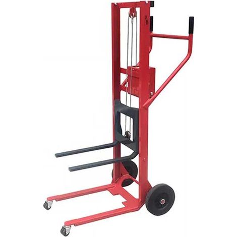 Mini impilatore - Campo di sollevamento da 89 a 1208 mm - Ruote pneumatiche - Carico massimo 150 kg - 300211
