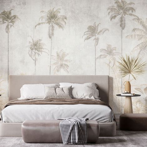Papier peint panoramique - Forêt tropicale - 130 cm x 91 cm (1/4)
