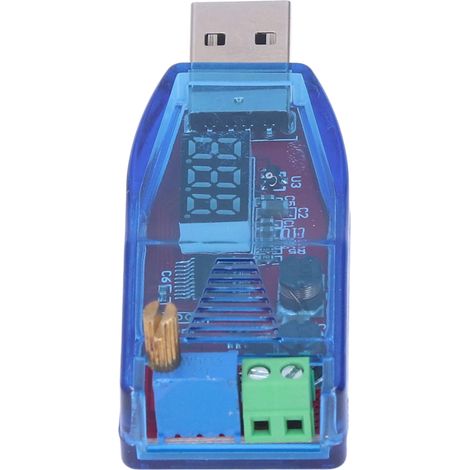 Module Alimentation DCDC Réglable Convertisseur Tension Buck Boost USB 5V vers 3.3V 9V 12V 24V Étage Abaisseur Survolteur (1/5)