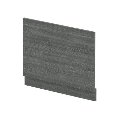 Nuie Anthracite Woodgrain 750mm End Bath Panel with Plinth - MPD512N (1/5)