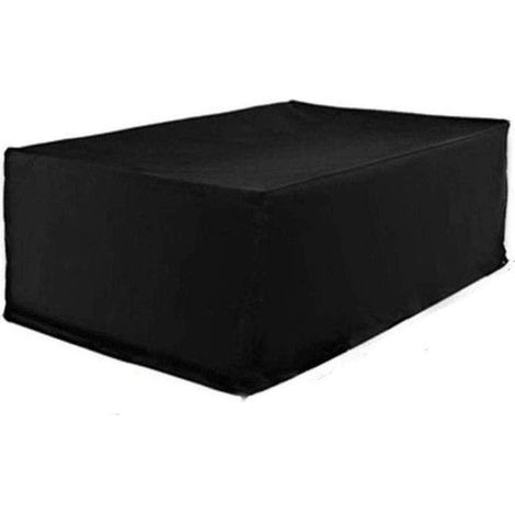 Garden Table, Protective Cover, Weatherproof and Tear-Resistant Tarpaulin, 210D Oxford Fabric for Garden Furniture, 180 x 120 x 74cm (1/5)