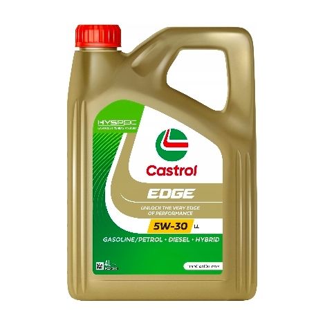 Aceite de motor CASTROL - EDGE 5W-30 LL III 4L