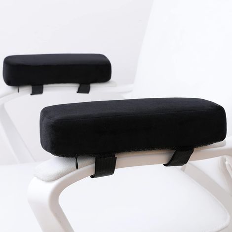 5CM Extra Thick Chair Armrest Cushions Elbow Pillow Pressure Relief Office Chair Gaming Chair Armrest with Memory Foam Pads (1/4)